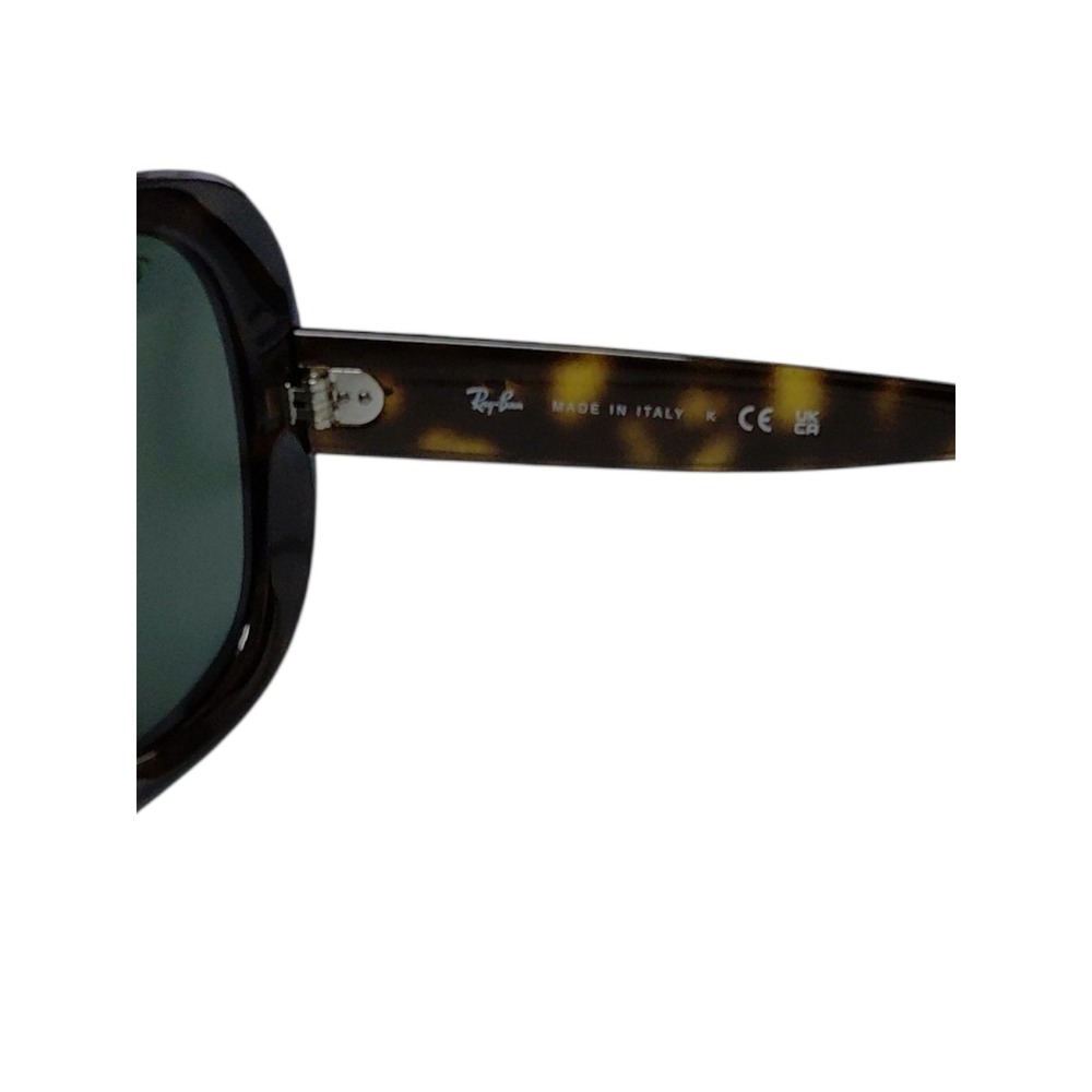 Ray-Ban JACKIE OHH II RB 4098 710/71 Havana/Green Sunglasses - Picture 7 of 9